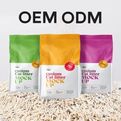 imgi_284_Hd269f85b40ef46198e786d6d45a Cat litter, deodorizing, dust-free, clumping, floral fragrance, halal,