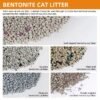seo-cat litter a collage of different types of cat litter