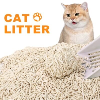 imgi_55_Hc5d0afe1304948bda13a0c90a93d8a40p Cat litter, deodorizing, dust-free, clumping, floral fragrance, halal,